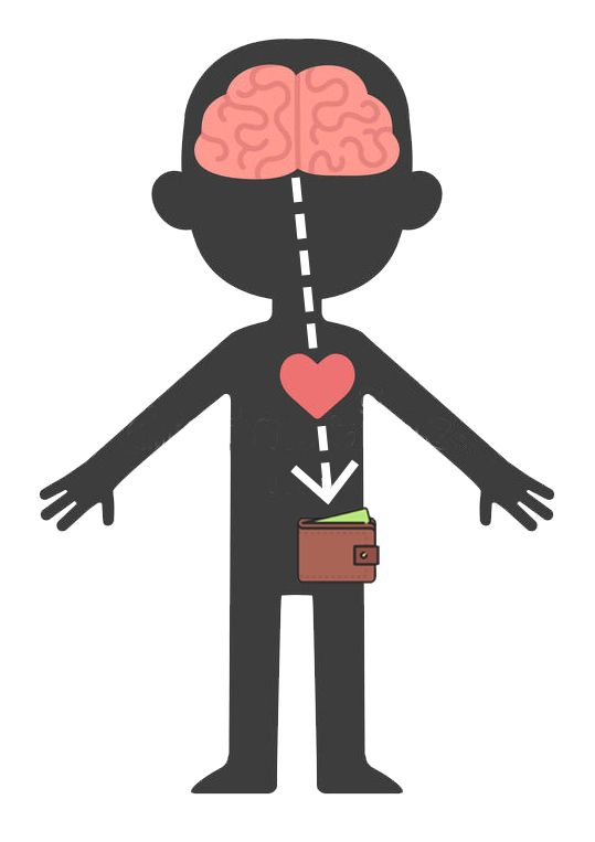 Head to Wallet via Heart